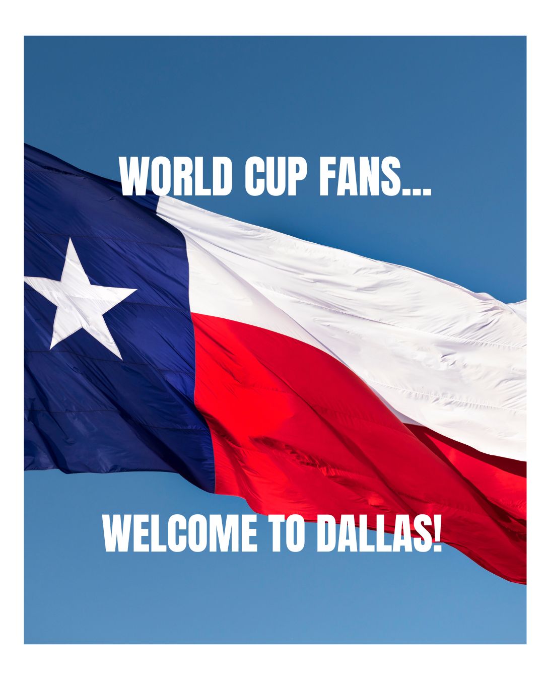 Welcome World Cup Fans