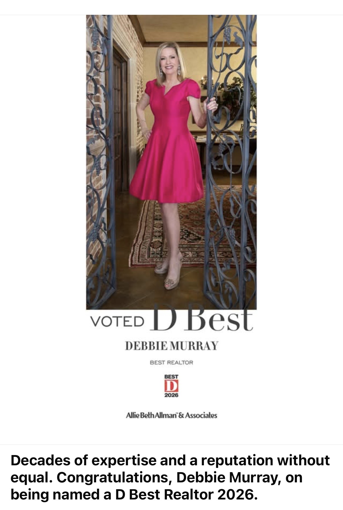 D Magazine Best Realtors 2026